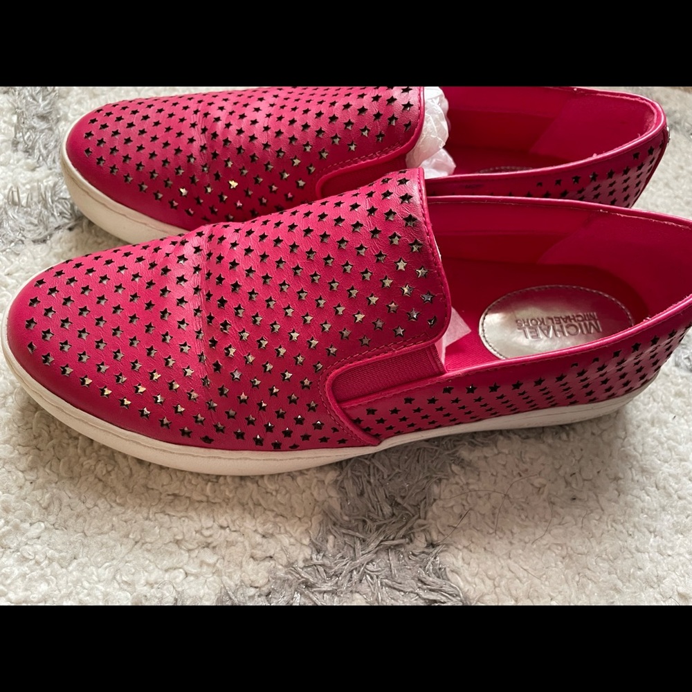 Michael Kors Pink slip on shoes size 6.5